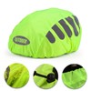 2Pcs Bright Reflective Helmet Cover High Visibility Helmet Rain Cap