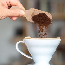 Healvian Washing Jar Spoons 5 Pcs Mini Wooden Scoop Small Small for Sugar Cooking Curiosity Approach Resources