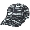 Jack Bunny 262-4287901 Unisex Cap, Gothic Pattern, Adjustable Size, Golf