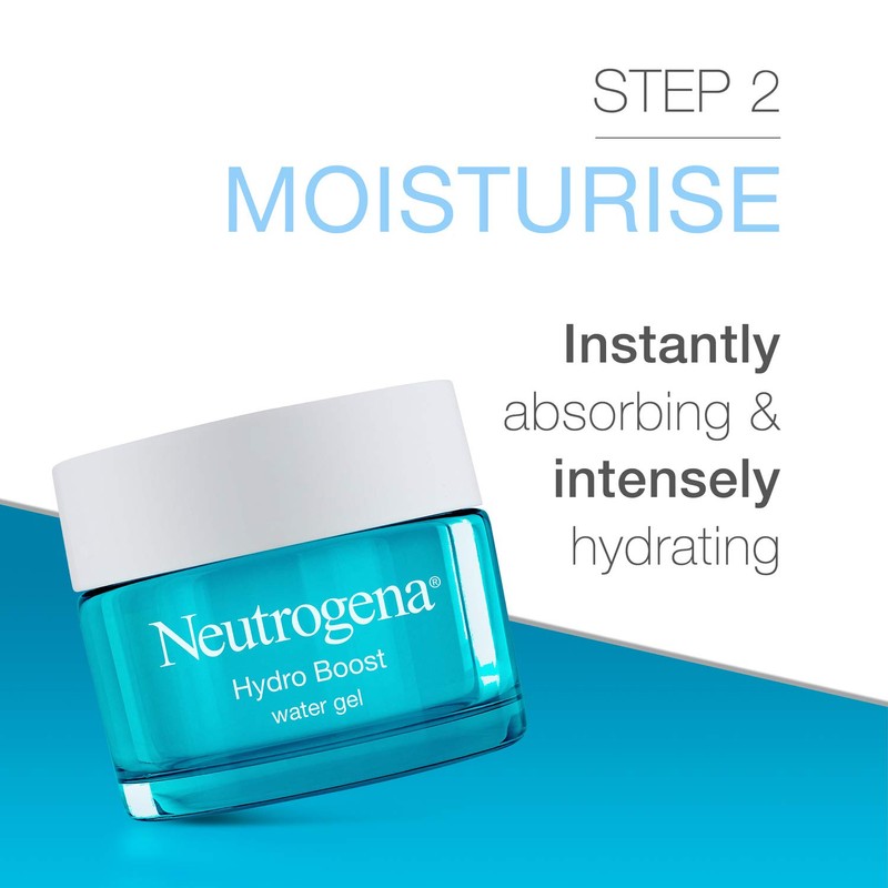 Neutrogena Hydro Boost Series, 3-Step Facial Regime, Hydration Starter Set