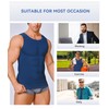Mens Compression Shirt Vest Workout Tank Tops Abs Abdomen Undershirts