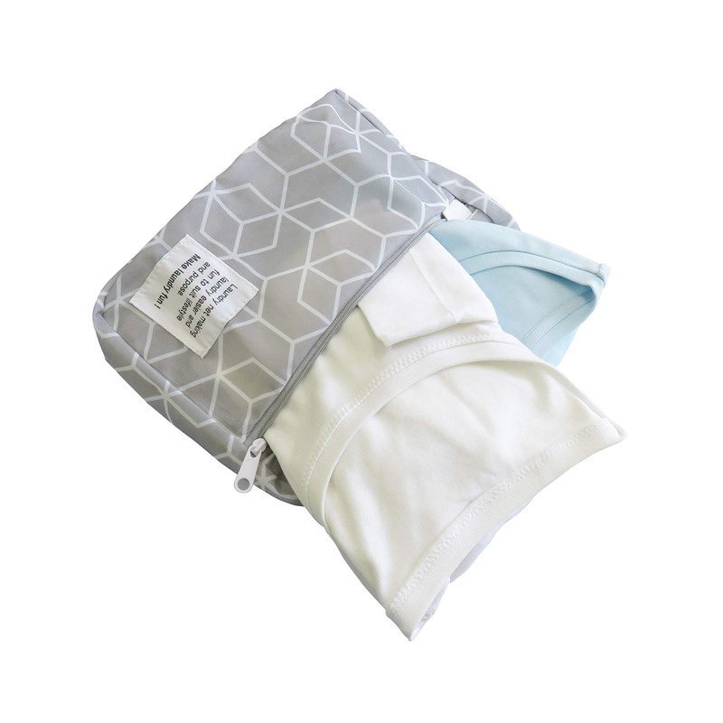 Towa Sangyo Laundry Net Laundry Net Gray M Fully Washable