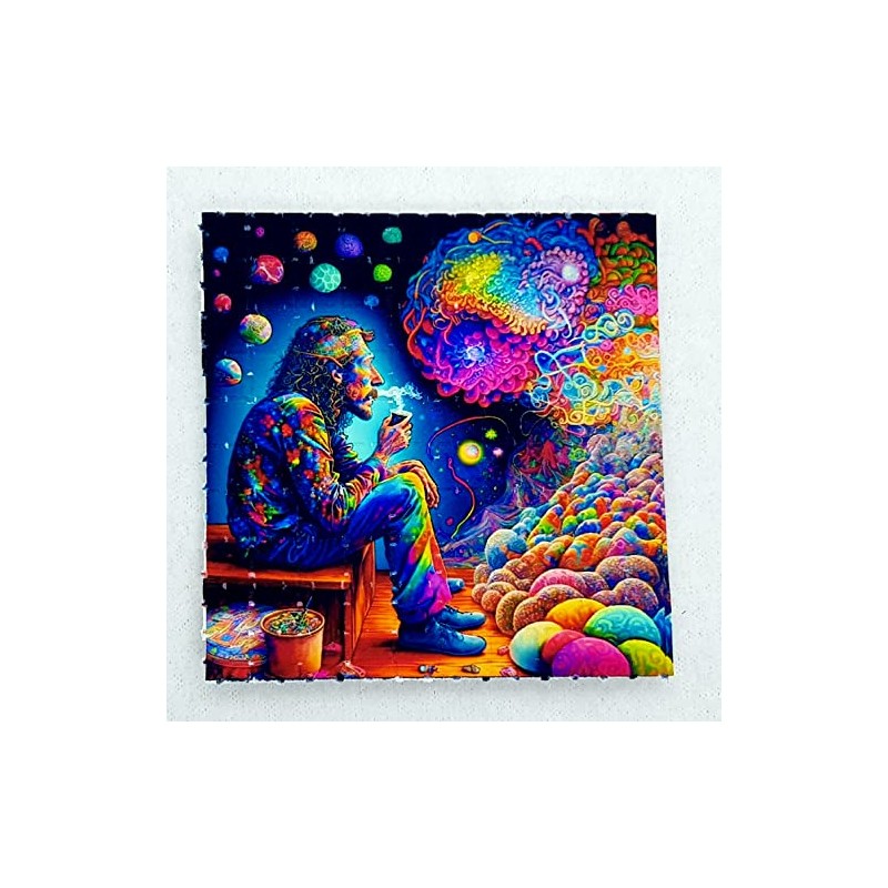 Pipe Dreams Blotter Art Blotter Art Psychedelic Art Gift Acid