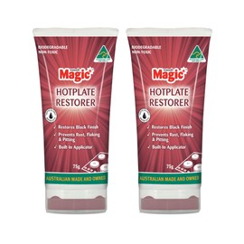 2 x Magic Hotplate Restorer Restores and Protects 75g
