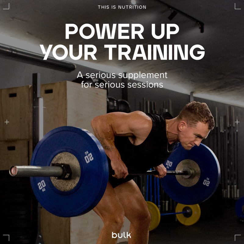 Bulk Pre Workout Advanced, Tropical, 500 g, Packaging May Vary