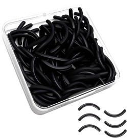80Pack Fit for Shiseido Eyelash Curler Refill Pads,High Elasticity Silicone Replacement Pad Compatible with Shiseido Eyelash Curle,Gentle & Safe,Use with Eye Lash Curler