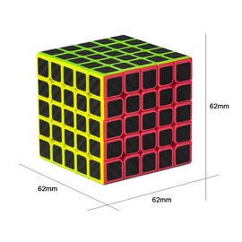 EACHHAHA Magic Cube 5 x 5, Magic Cube Speed Puzzle, Professional, Fast Thinking Sport, Smooth 3D Puzzle Toy, Suitable for Competition Training and Birthday Gifts