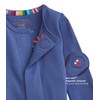 Magnetic Me Girls Modal Magnetic Baby Footie Pajamas | Silky