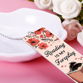 Funny Book Markers for Reading Women Book Lovers Gifts, Dark Romance Bookmark Read Gifts for Spicy Readers Women Girls Female Friends, Book Markers for Adults