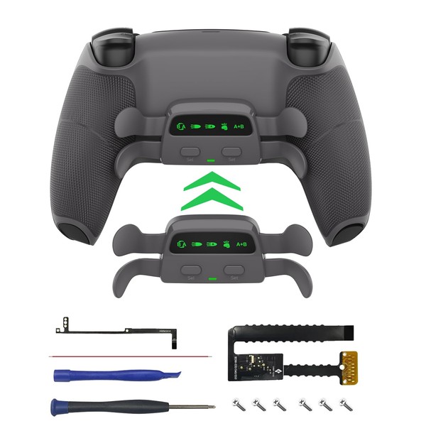 CHARM FOCUS Remap Kit with 4 Back Paddles for PS5