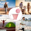 Intatikoo Silicone Collapsible Cups for Camping Travel,Small Portable Backpacking Camping