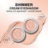 KYDA Shimmer Cream Eyeshadow, Smooth Ice Cream-like Texture, Lasting High