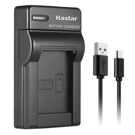Kastar NP-60 CNP60  for Casio Exilim EX-FS10 EX-S10 EX-S12 EX-Z9 EX-Z19 EX-Z20 - 1 Slim Charger