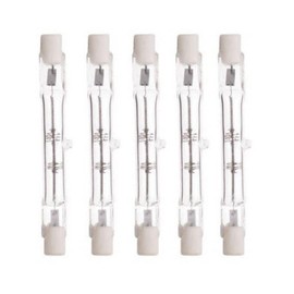 (5 PCS) 250W Quartz Halogen Lamp 78MM 3-1/8" J Type R7s Base T4 - Q250T4S