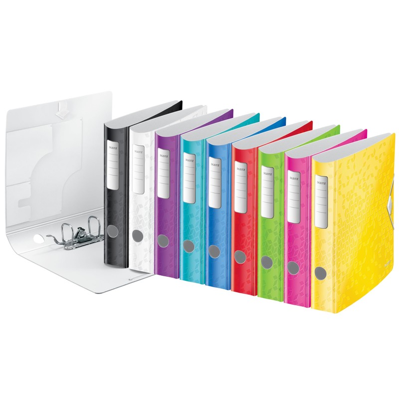 Leitz 180° Active WOW Quality Folder, A4, Slim, Rounded Spine,