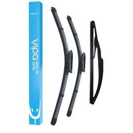 Vipa Wiper Blade Set fits: RENAULT MEGANE Hatchback Nov 2016 to Sep 2202