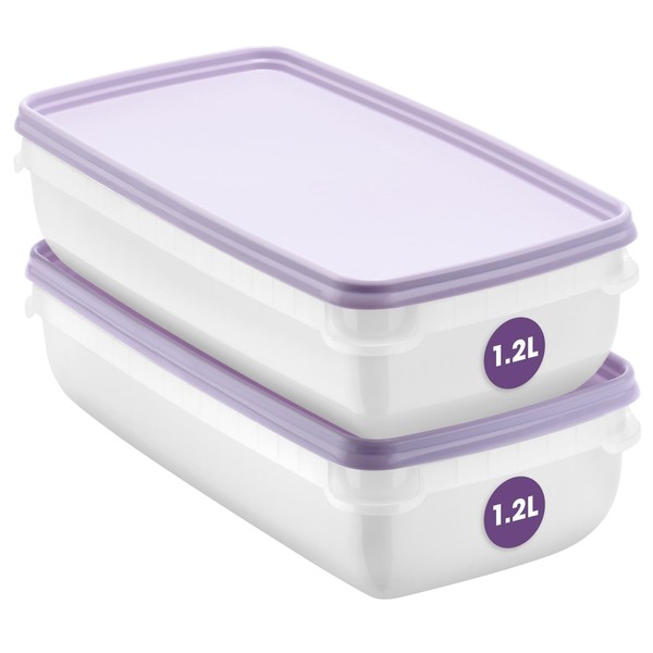 Smartstore Food Storage Containers 1.2L Set of 2 | Suitable