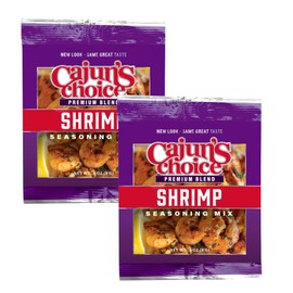 Cajun's Choice Cajun Shrimp Seasoning Mix, 0.3 oz - Pack of 2