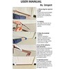 Transparent Door Seal Strip for Glass and Sliding Doors -