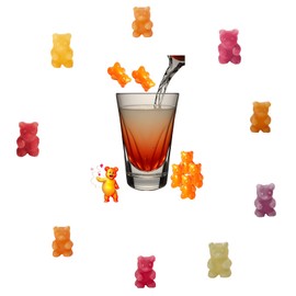 AMA-Feinkost Tee-Bären® Summer Edition with 6 Different Fruity Fresh Varieties Tea Bears® 100 g Each
