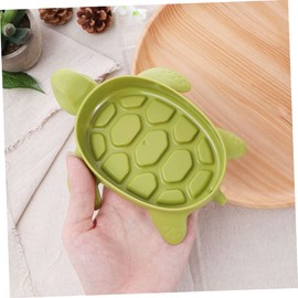 COOLHIYA 2Pcs Tortoise Shaped Soap Dish Drainable Soap Holder for Kitchen Bathroom Sink Fun and Functional Soap Tray for Bar Soap and Sponges Cute Turtle Design