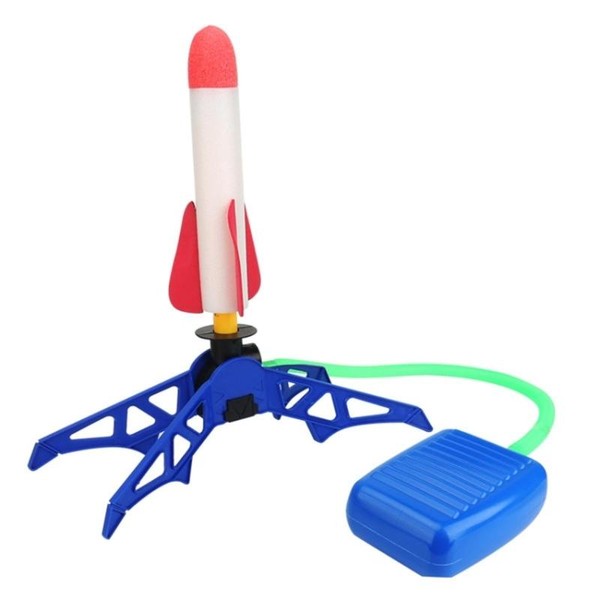 Squeeze Air Powered Launch Rockets, 1 Set Rocket Design Outdoor