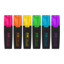 Ashton and Wright - ElectroLine Classic Highlighters - Neon 6 Pack