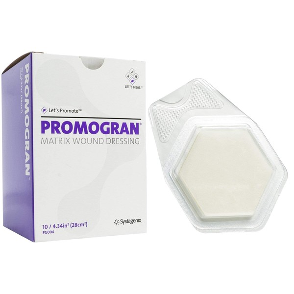 Promogran Matrix Wound Dressing #PG004 (4.34 sq. in.) (Box of 10) by Promogran