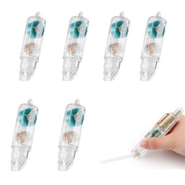 6-Pack Refill Tape Roller Cores (0.24" x100FT Total) - Compatible with Scrapbooking Tape Pens, Journaling & Label Makers - Cost-Effective Replacement for Office, School & Craft Supplies