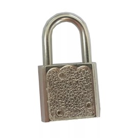 FixtureDisplays Small Metal Padlock Mini Tiny Box Luggage/Suitca