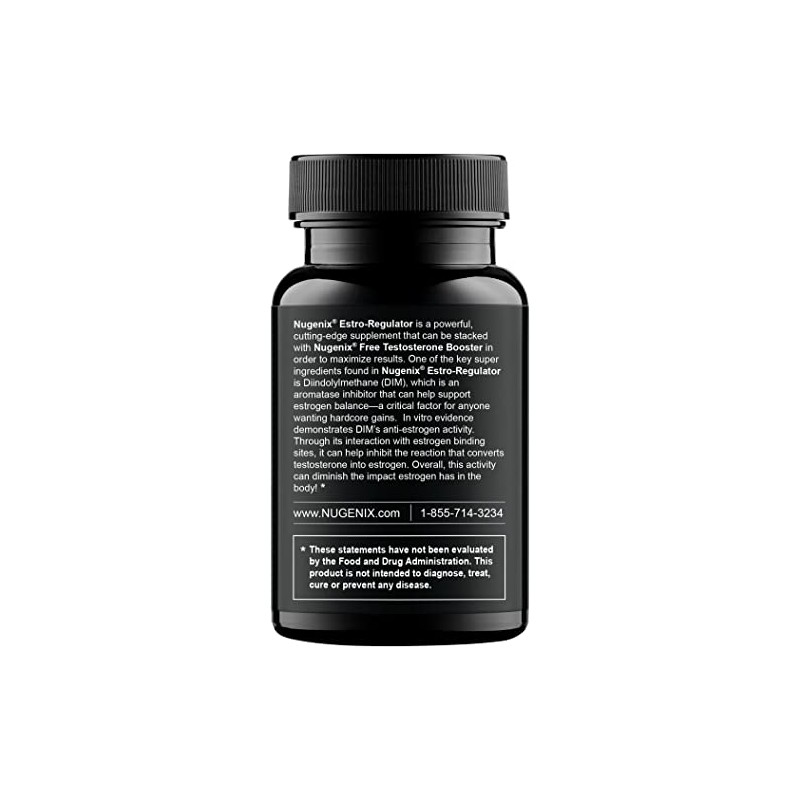Nugenix Estro-Regulator – Potente bloqueador de estrógeno para hombres, estimulador