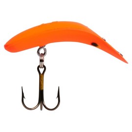 Yakima Bait Flatfish F-5 High Action Plug, 1 3/4-Inch, Orange Fluorescent B