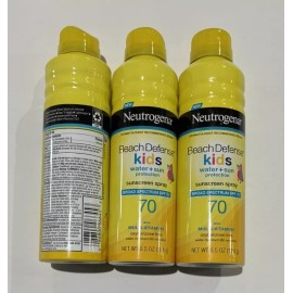 Neutrogena Beach Kids Sunscreen Spray SPF 70 - 3 Pack EXP 12/25