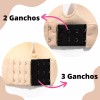 Veraly Extensor Sosten Brasier De 2 Y 3 Ganchos Set