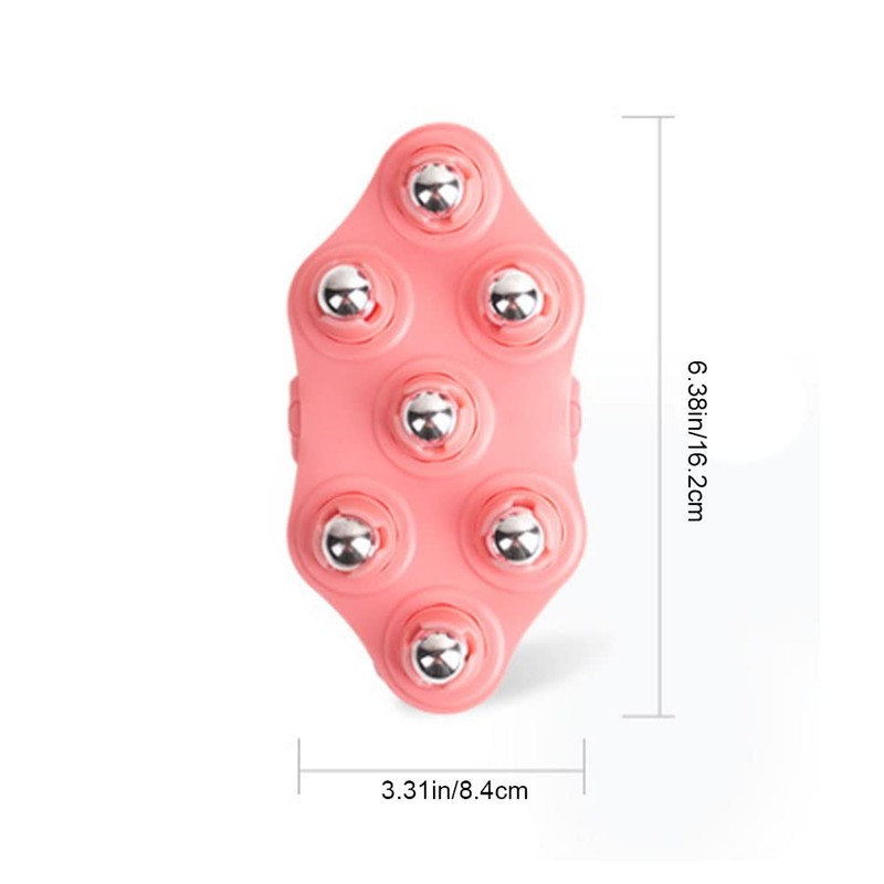 Massage Glove Bead Massage Roller Manual Roller Massager for Full