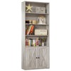 IRONCK Industrial Bookshelves and Bookcases with Doors Floor Standing 6