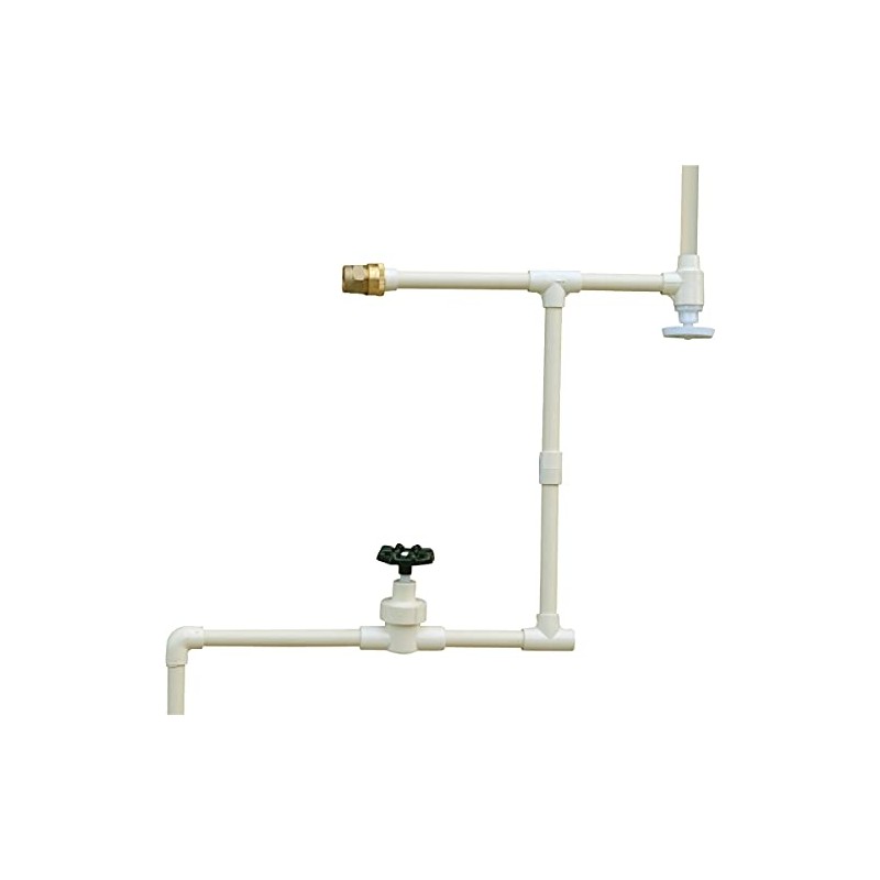 CHARLOTTE PIPE 1/2 CTS CPVC TEE HOT AND COLD WATER