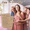 WeMaison 30 Pcs Praft Paper Baby Shower Game Cards with
