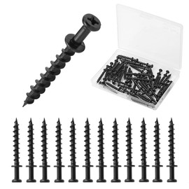 Mr. Pen- Bear Claw Hangers, 50 Pack, Black, 4-in-1 Hanging Screws for D-Rings, Picture Hangers, Picture Hanging Hooks, Picture Hooks, Screw Hooks for Hanging, Picture Frame Hooks