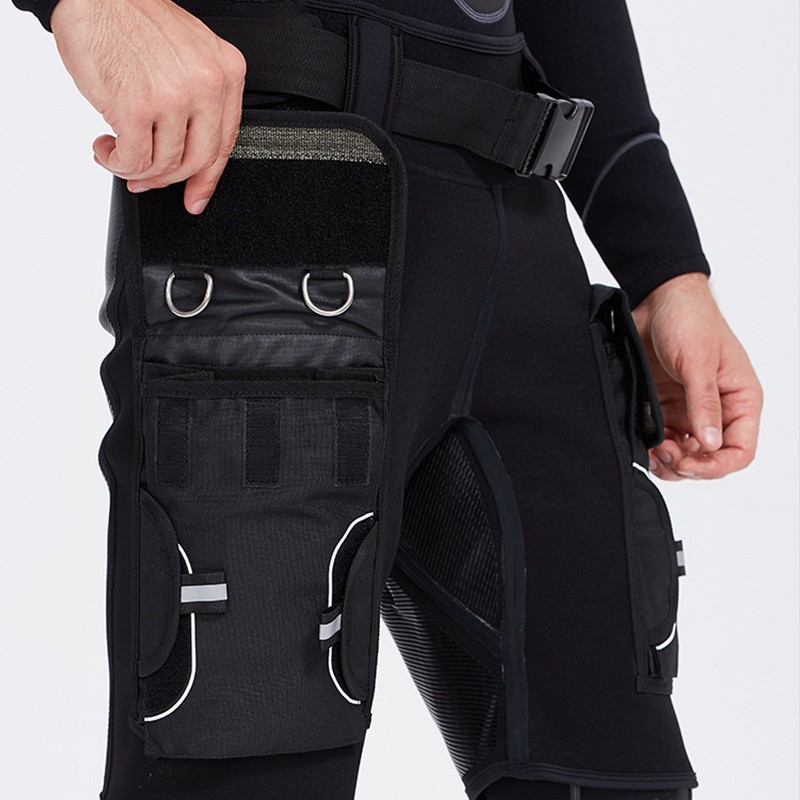 YONSUB Diving Tech Shorts with Pockets High Waist Keep Warm