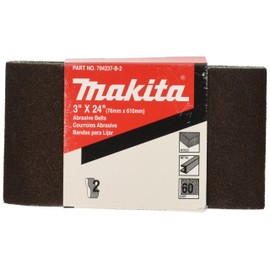 Makita 794237-D-2#100 Sanding Belt, 3-Inch by 24-Inch, 2-Pack