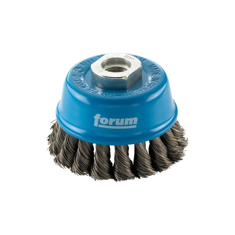 Forum Cup Brush Steel Wire M14 65 x 0.50 mm