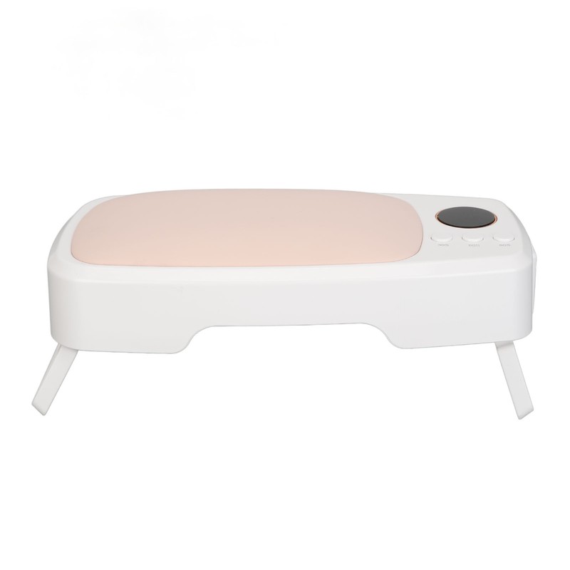 Nail Arm Rest UV LED Lamp Folding PU Padded Hand