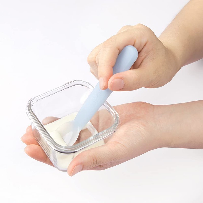 Glasslock Baby Food Square Container, 3-Piece Set, Clear, GL-544