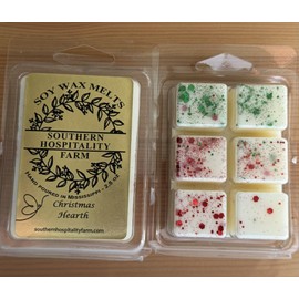 Christmas Hearth Highly Scented Wax Melts - One 2.5 oz Wax Melt