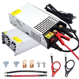 AC to DC 24V 62A 1500W Power Supply Universal Regulated Switching AC to DC Converter AC110V/220V SMPS Transformer Driver Adapter for DIY,LED Strip Light, CCTV Camera Security, RV(DC24V-62A-1500W)