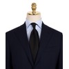 Mannergram European Solid Black Functional Fabric