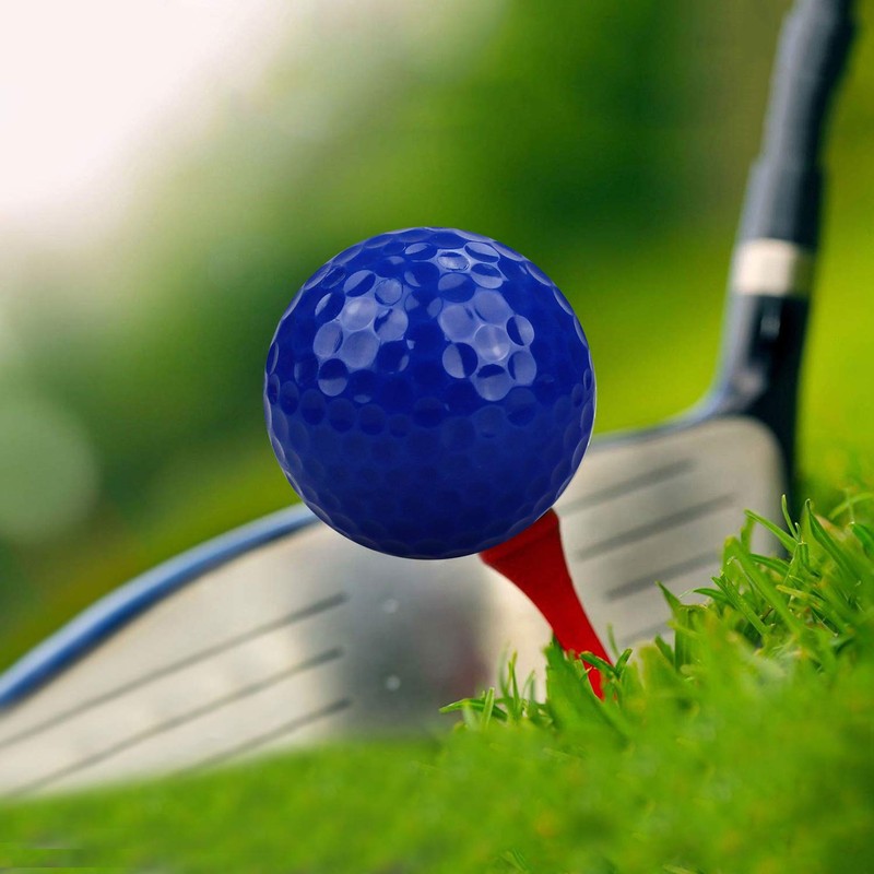 Kofull Golf Balls Colourful Golf Training Balls Pack of 12