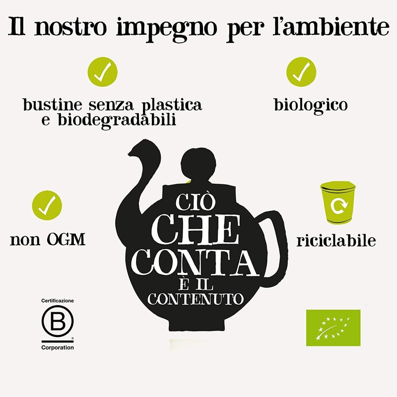 CUPPER Snore & Peace Infuso Camomilla, Melissa e Lavanda, Tisana