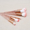 Peach Makeup Brush 8-Piece Soft Set Pink Brush 3ea